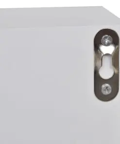 vidaXL Wall Cabinet for Keys and Jewelery with Doors and Hooks