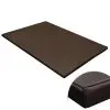 vidaXL Dog Mat Flat Rectangular Brown L