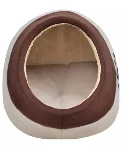 vidaXL Warm Fleece Cat Cubby L