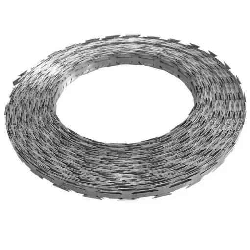 vidaXL BTO-22 NATO Razor Wire 100 m Steel
