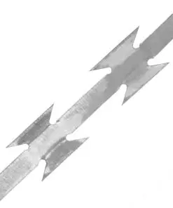 vidaXL BTO-22 NATO Razor Wire 100 m Steel