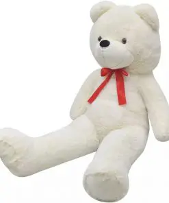 XXL Soft Plush Teddy Bear Toy White 85 cm