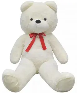 XXL Soft Plush Teddy Bear Toy White 100 cm