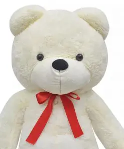 XXL Soft Plush Teddy Bear Toy White 100 cm