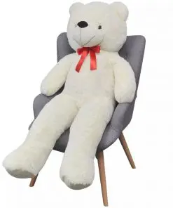 XXL Soft Plush Teddy Bear Toy White 150 cm