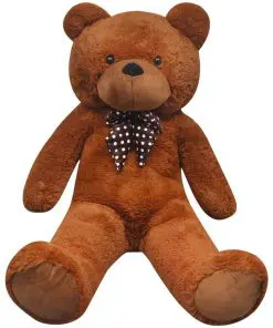 XXL Soft Plush Teddy Bear Toy Brown 175 cm