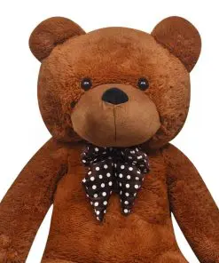 XXL Soft Plush Teddy Bear Toy Brown 175 cm