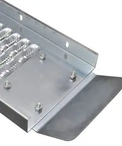 vidaXL Steel Loading Ramps 2 pcs 450 kg