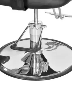 Professional Barber Chair Artificial Leather Black