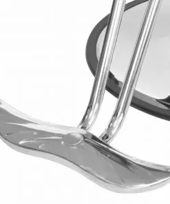 Professional Barber Chair Artificial Leather Black