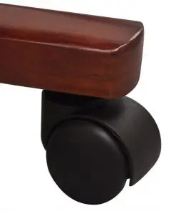 Chesterfield Office Chair Artificial Leather Black