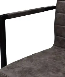 vidaXL Dining Chairs 2 pcs Brown Faux Leather