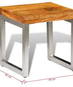 vidaXL Solid Sheesham Wood Coffee Table