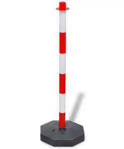 Chain Post Set with 10 m Plastic Chain