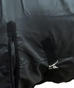 vidaXL Fleece Rug Double Layers 135 cm Black