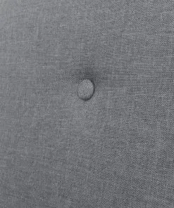 vidaXL Armchair Light Grey Fabric