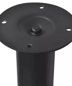 vidaXL Telescopic Table Legs 2 pcs Black 710 mm-1100 mm