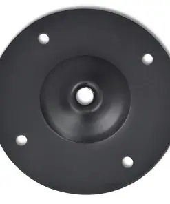 vidaXL Telescopic Table Legs 2 pcs Black 710 mm-1100 mm