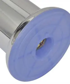 vidaXL Round Sofa Legs 4 pcs Chrome 60 mm