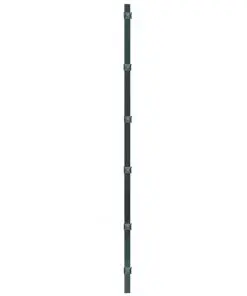 vidaXL Fence Panel with Posts 6×2 m Anthracite Grey