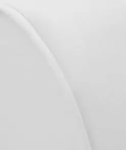 vidaXL Chaise Longue White Faux Leather