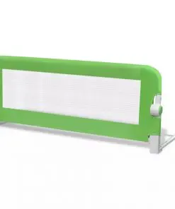 vidaXL Toddler Safety Bed Rail 102 x 42 cm Green