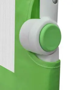 vidaXL Toddler Safety Bed Rail 102 x 42 cm Green
