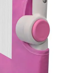 vidaXL Toddler Safety Bed Rail 102 x 42 cm Pink