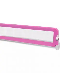 vidaXL Toddler Safety Bed Rail 150 x 42 cm Pink