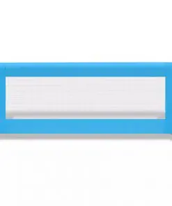 vidaXL Toddler Safety Bed Rail 102 x 42 cm Blue