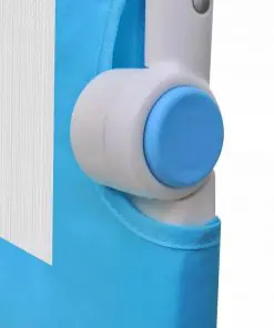 vidaXL Toddler Safety Bed Rail 102 x 42 cm Blue
