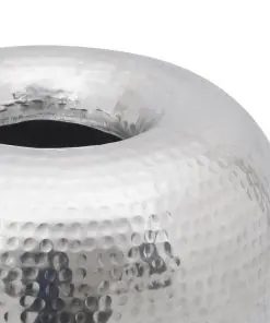 Hammered Aluminium Vintage-style Decorative Vase