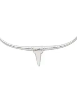 Wall Mounted Aluminium Bull’s Head Decoration Silver 96 cm