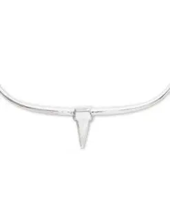 Wall Mounted Aluminium Bull’s Head Decoration Silver 125 cm