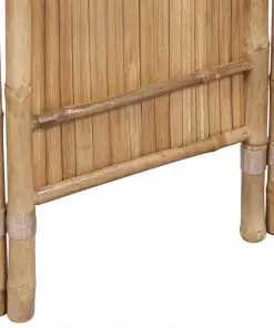 4-Panel Bamboo Room Divider