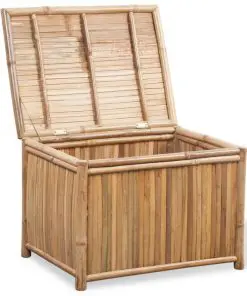 vidaXL Storage Boxes 3 pcs Bamboo