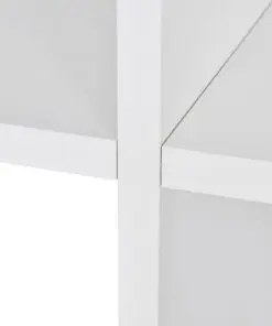 vidaXL Staircase Bookcase/Display Shelf 142 cm White