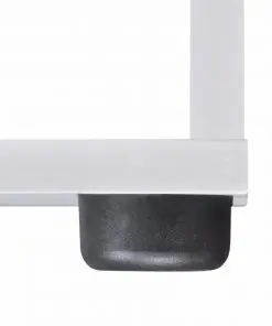 vidaXL Staircase Bookcase/Display Shelf 142 cm White