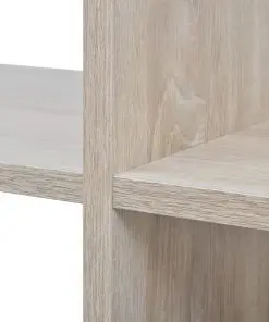 vidaXL Staircase Bookcase/Display Shelf 142 cm Oak