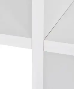 vidaXL Staircase Bookcase/Display Shelf 107 cm White