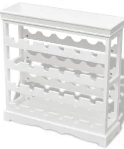 vidaXL Wine Cabinet “Abreu” White