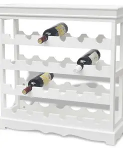 vidaXL Wine Cabinet “Abreu” White