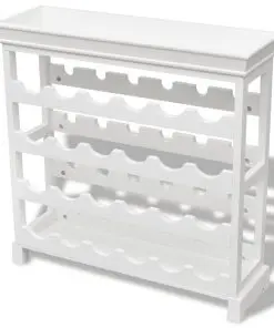 vidaXL Wine Cabinet “Abreu” White