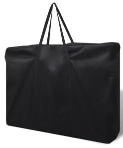 vidaXL 10-Player Foldable Poker Tabletop Blue