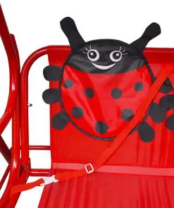 vidaXL Kids Swing Seat Red