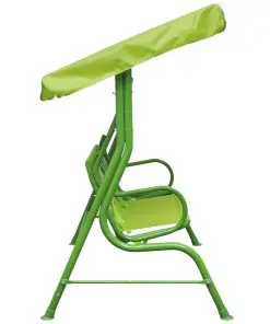 vidaXL Kids Swing Seat Green
