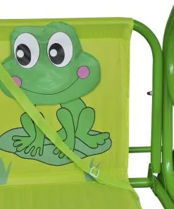 vidaXL Kids Swing Seat Green