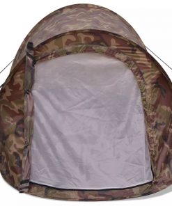 vidaXL 2-person Pop-up Tent Camouflage