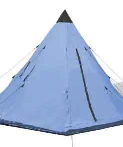 vidaXL 4-person Tent Blue