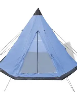 vidaXL 4-person Tent Blue